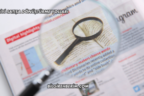 Bilgiyi Satışa Dönüştürme Yolları