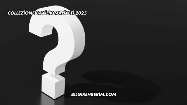 Collezione Bayilik Maliyeti 2025