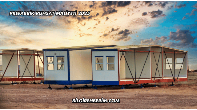 Prefabrik Ruhsat Maliyeti 2025