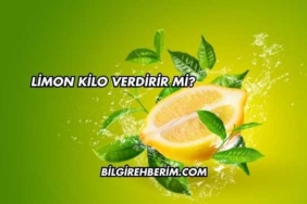 Limon Kilo Verdirir mi?