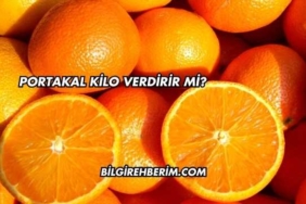 Portakal Kilo Verdirir mi?
