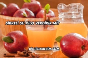 Sirkeli Su Kilo Verdirir mi?